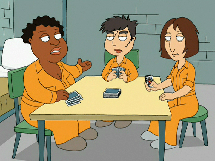 Family guy lois goes to jail